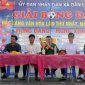 Giải bóng đá mừng Đảng - mừng Xuân xã Dân Lý (huyện Triệu Sơn)